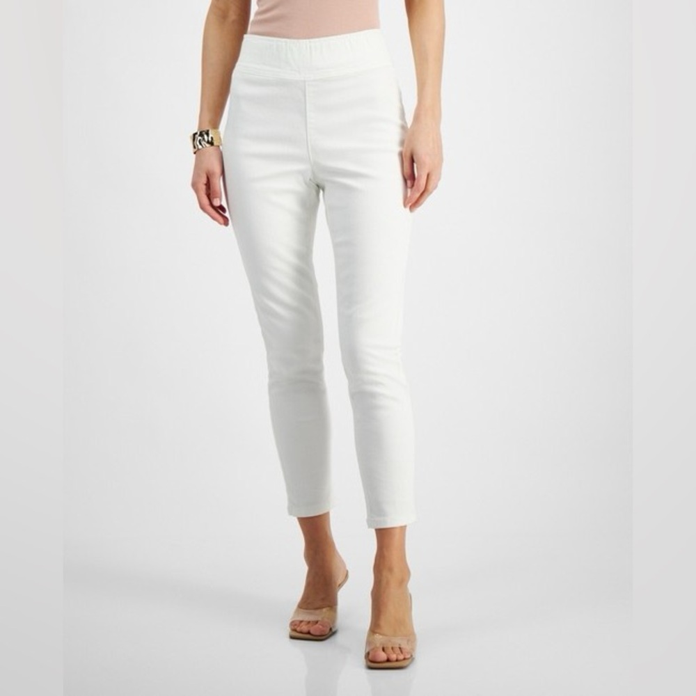 299M NWT‎ I.N.C. International Concepts Pull-On Skinny Cropped Jeans - Size: 16